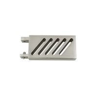 Наконечник RIVA для карниза SQUARE LINE Сталь